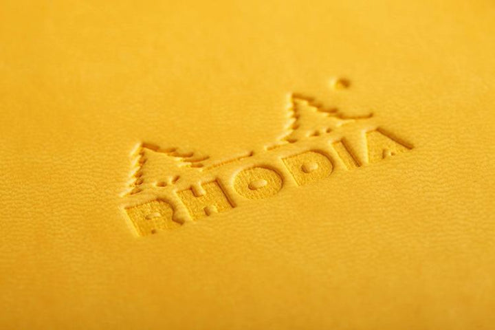 Rhodia Hardcover Journal Options in Yellow