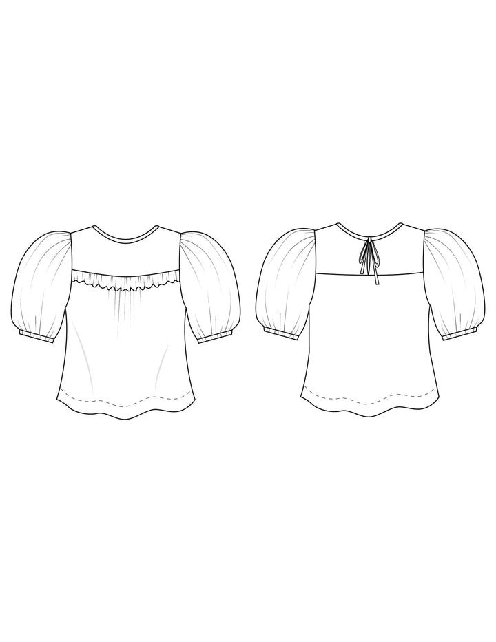 Sagebrush Top - Friday Pattern Company - Sizes XS-7X