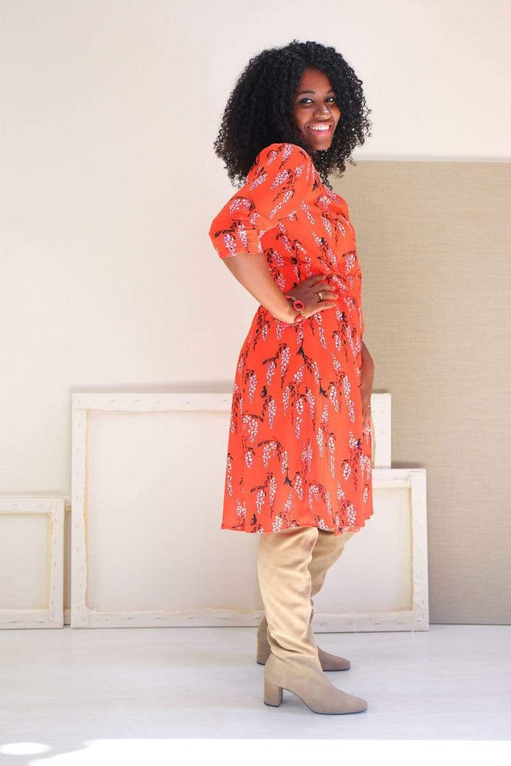 Saint-Germain Wrap Dress, Liesl & Co.