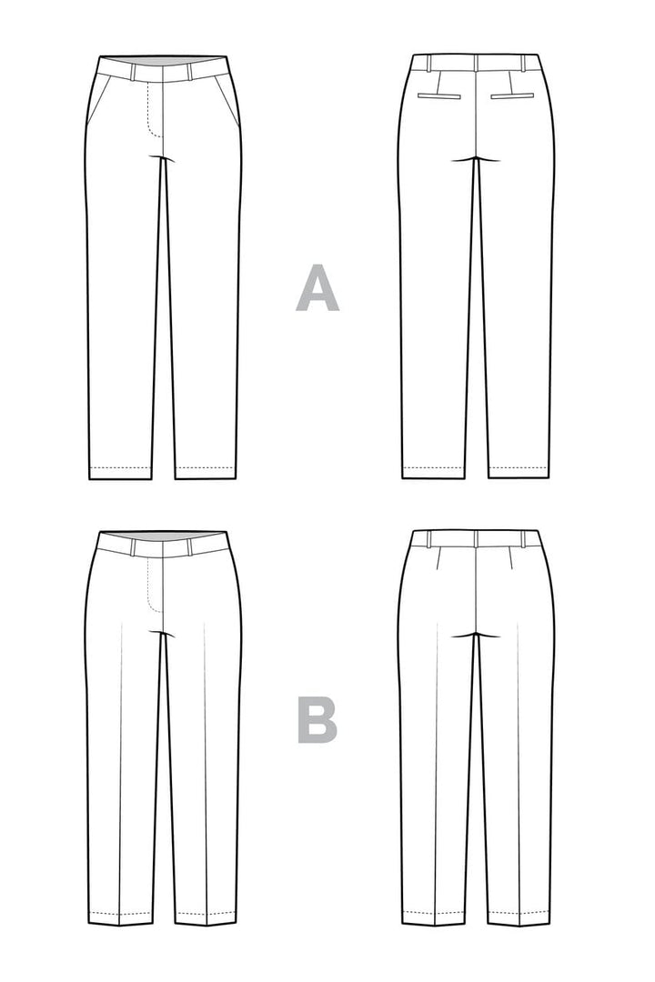 Sasha Trousers, Closet Case Patterns