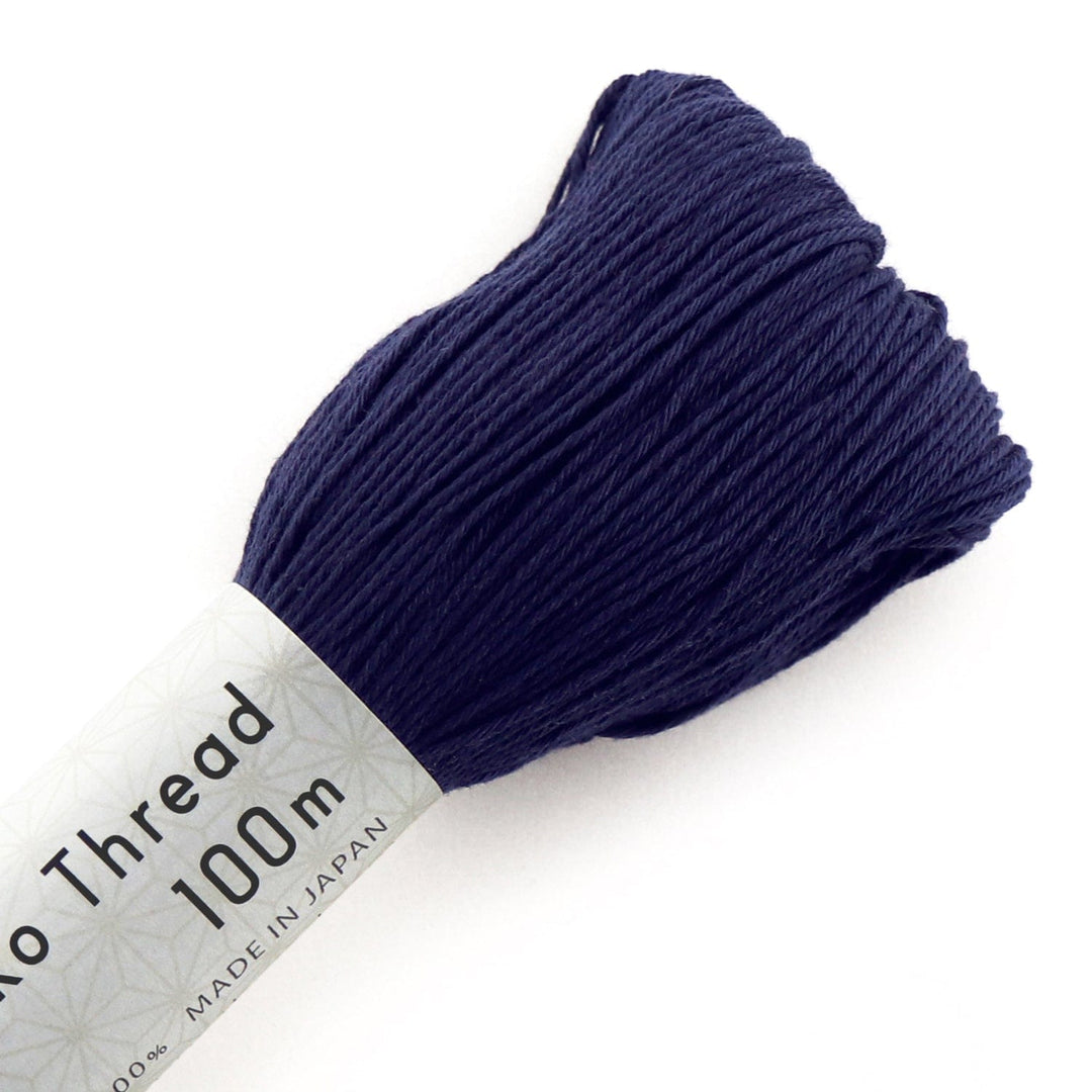 Sashiko Thread - 111 Yard Skein in Navy (103)