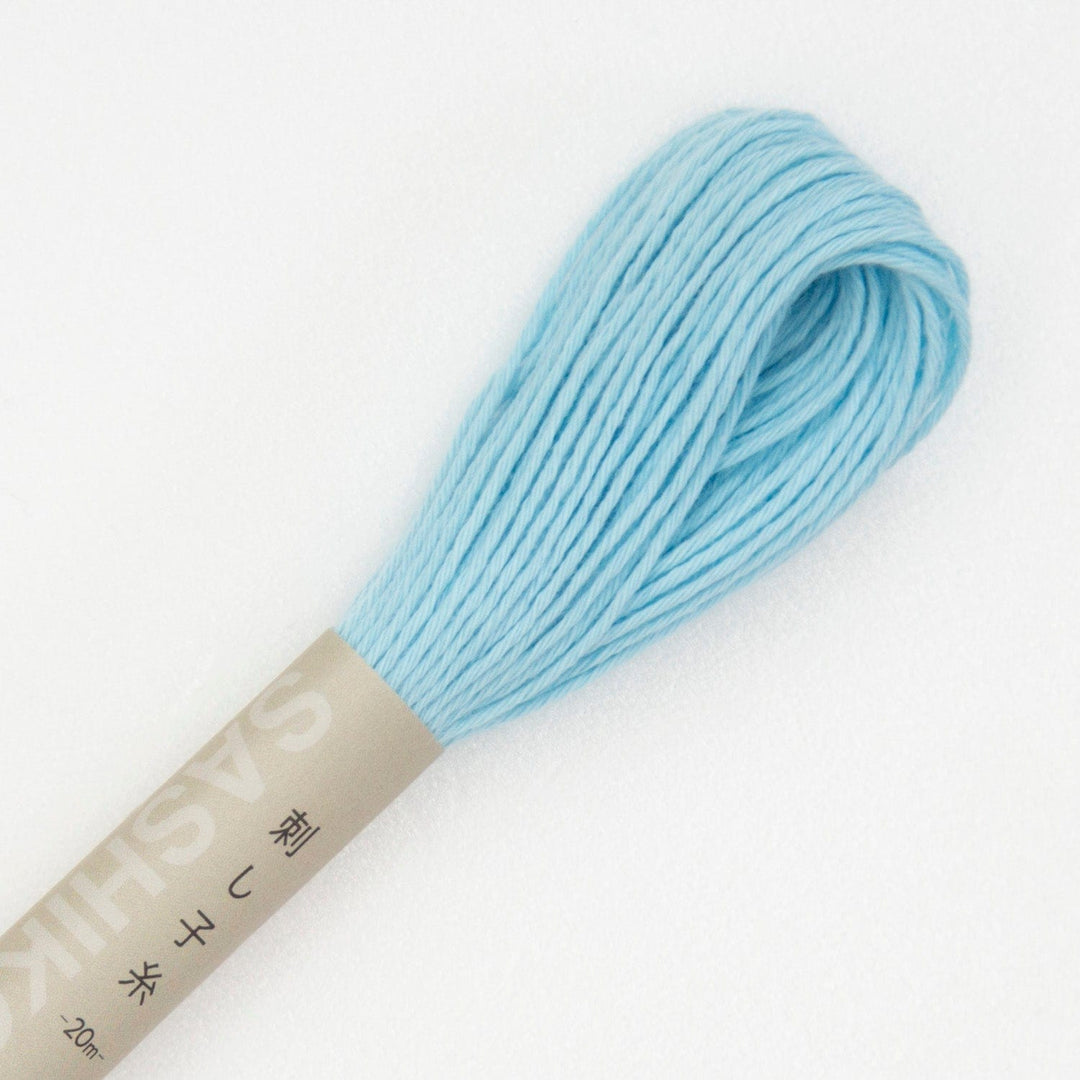 Sashiko Thread - 22 Yard Skein in Aqua (08)