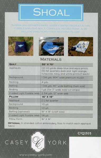 Shoal, Casey York, Quilt Pattern