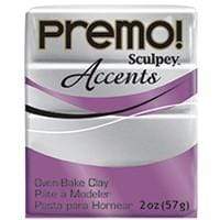 Silver Premo Modeling Clay, 2 oz