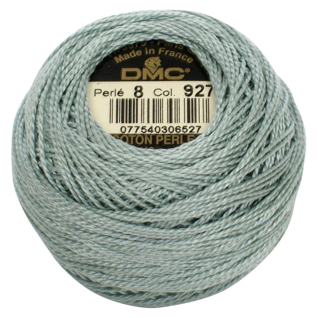 Size 8 Pearl Cotton Ball in Color 927 ~ Light Grey Green