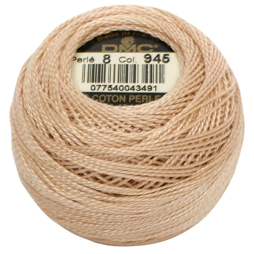 Size 8 Pearl Cotton Ball in Color 945 ~ Tawny