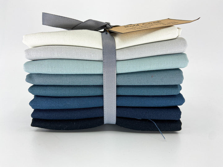 Solid Fat Quarter Bundle ~ Bold Coast