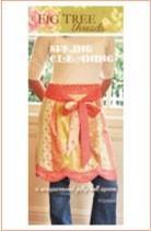 Spring Cleaning Apron, Fig Tree