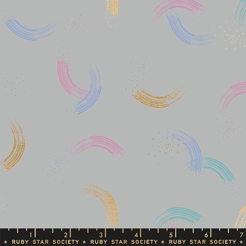 Steel Metallic - Twirl by Sarah Watts for Ruby Star Society