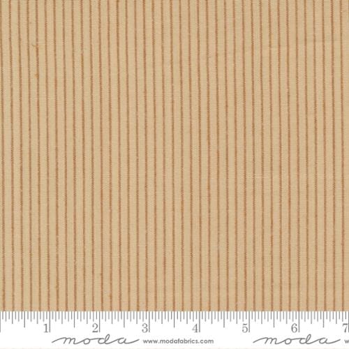 Stripe in Tan - Homemade Homespuns - MODA