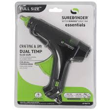Surebonder Dual Temp Glue Gun - For Use with Full Size Glue Sticks
