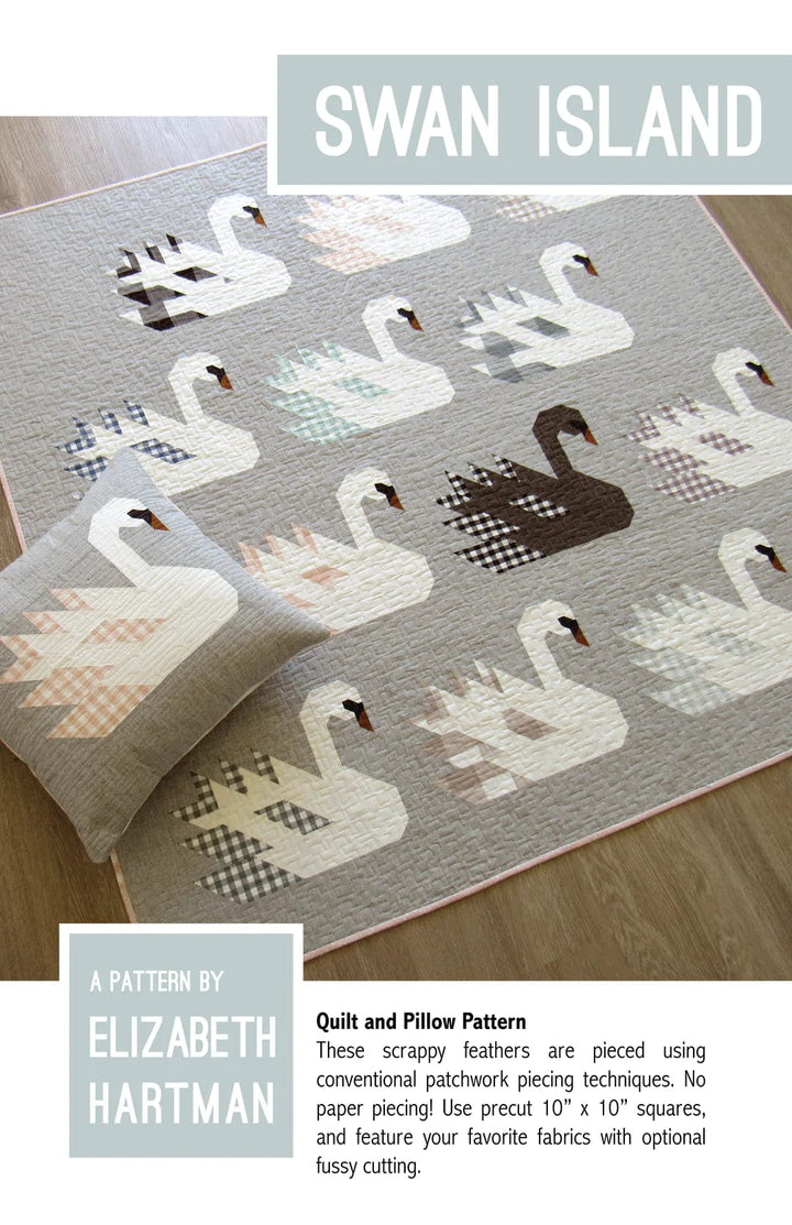 Swan Island, Elizabeth Hartman, Quilt Pattern