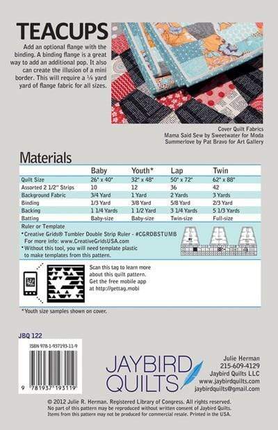 Teacups Quilt, Jaybird Quilts
