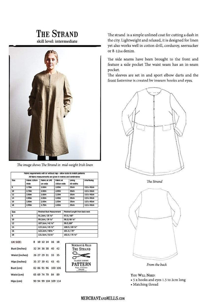 The Strand Coat, Merchant & Mills