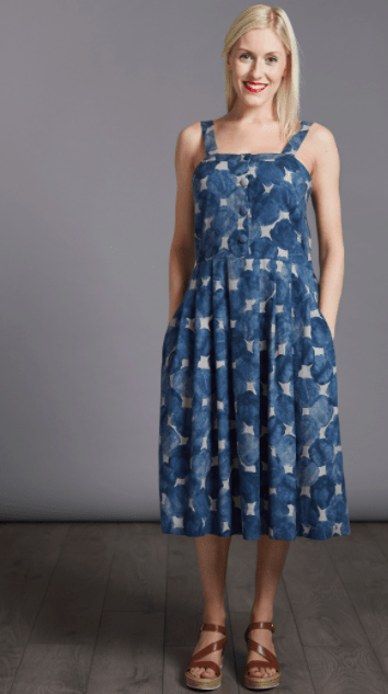 blue dress for baby girl The Avid Seamstress main image 1