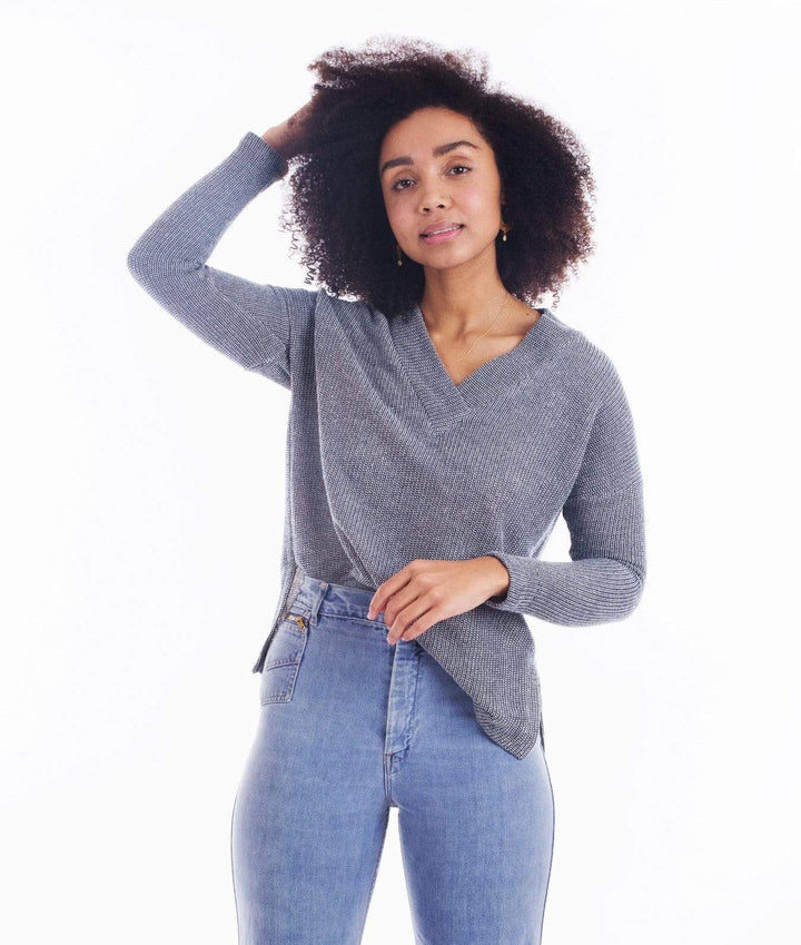 The Tabor V-Neck, Sew House Seven