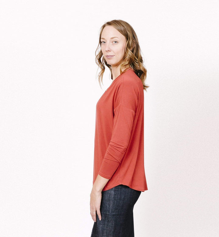 The Tabor V-Neck, Sew House Seven