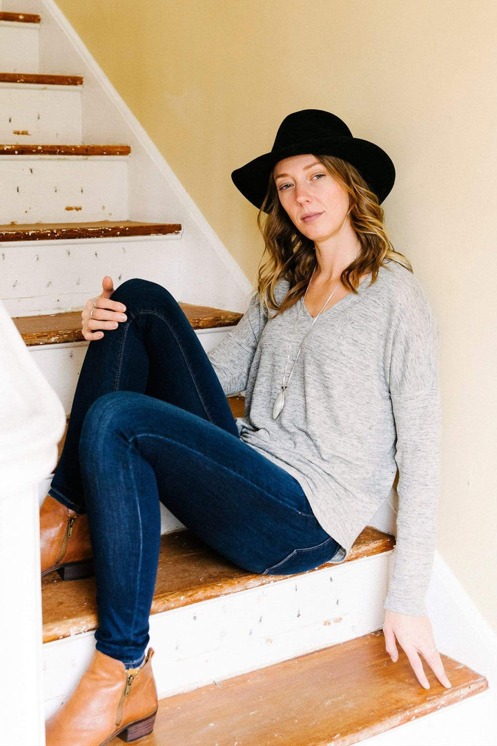 The Tabor V-Neck, Sew House Seven