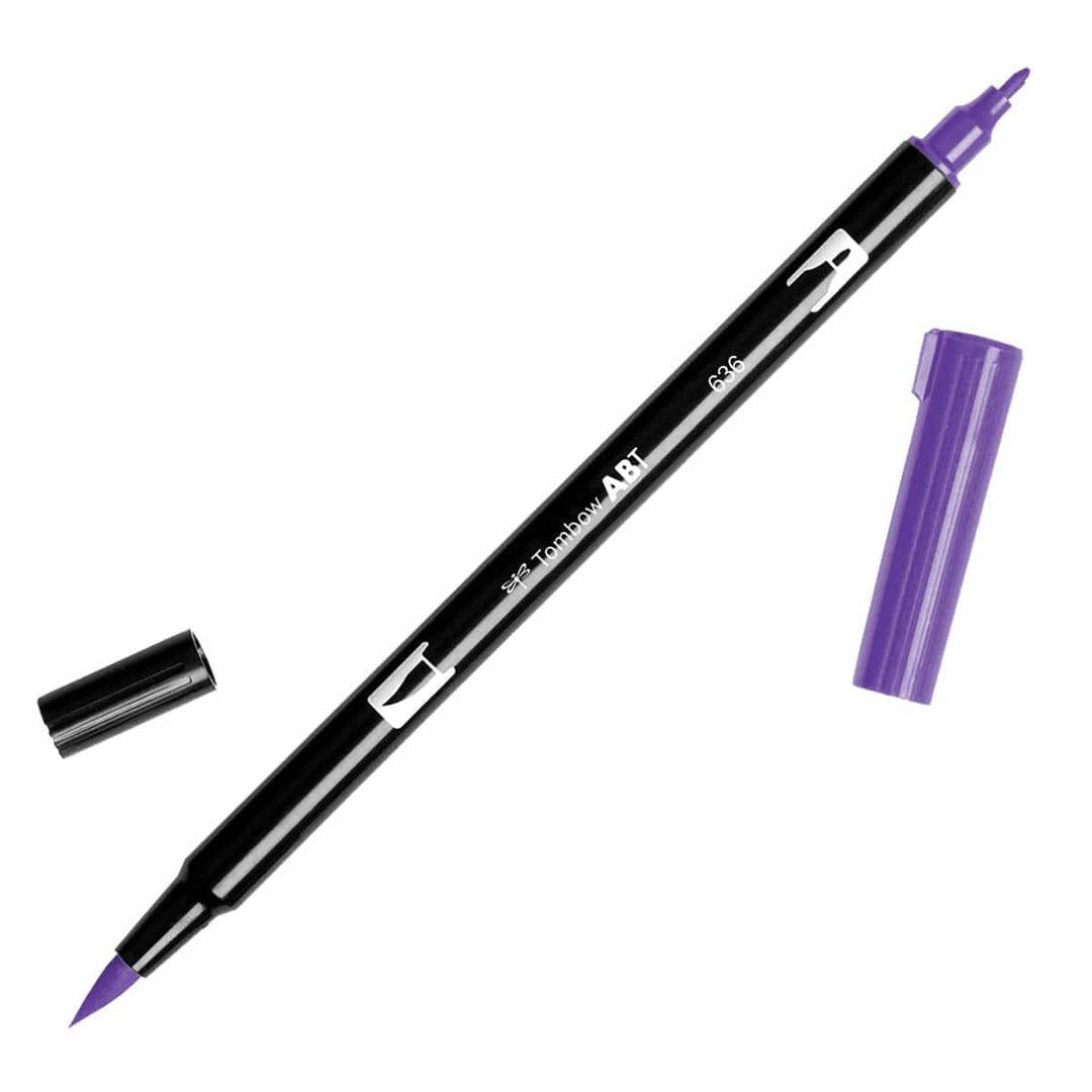 Tombow Dual Brush Pen - 636 Imperial Purple