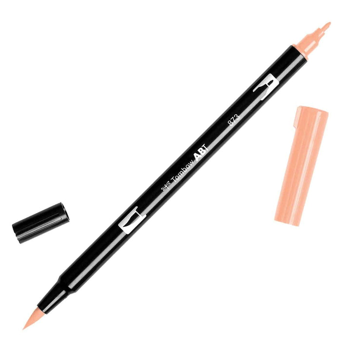 Tombow Dual Brush Pen - 873 Coral