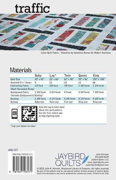 Traffic, Jaybird Quilts