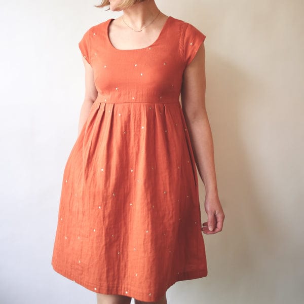 Trillium Dress - Sizes XXS to 5X - Made by Rae Fiddlehead Artisan Supply Trillium Dress - Sizes XXS to 5X - Made by Rae Fiddlehead Artisan Supply