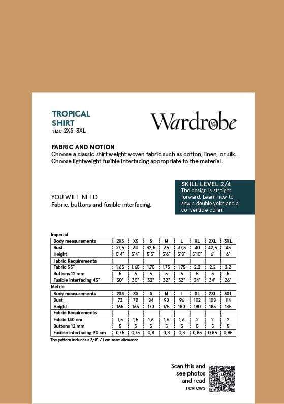 Tropical Shirt - Wardrobe by Me