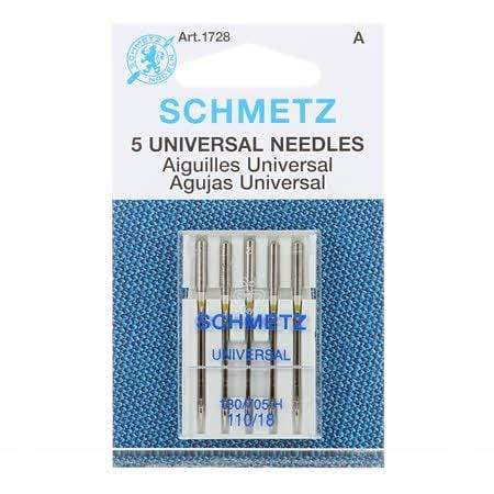 Universal 110/18 Sewing Machine Needles from Schmetz