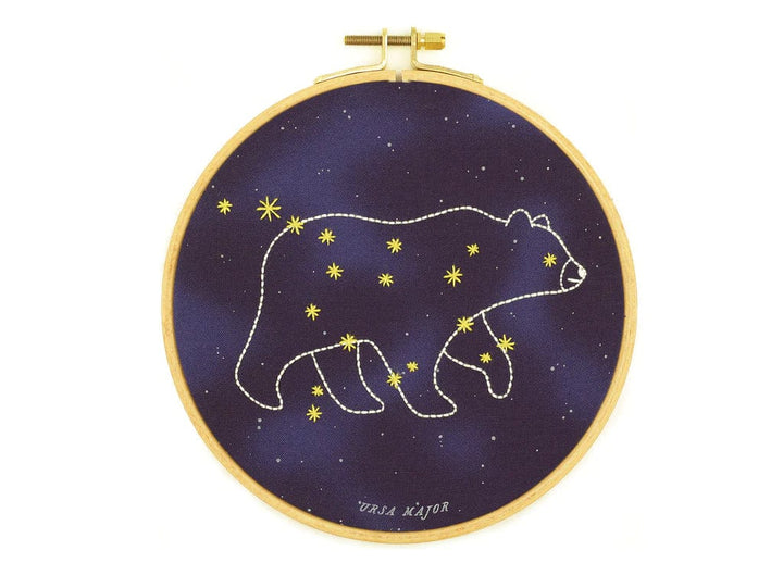 Ursa Major Embroidery Kit - Constellation Series from Kiriki