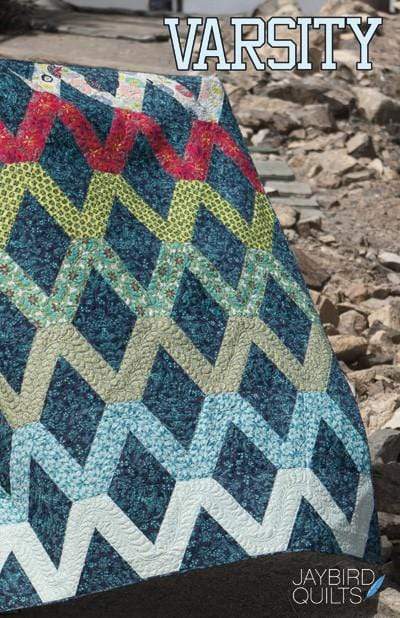 Varsity Quilt, Jaybird Quilts