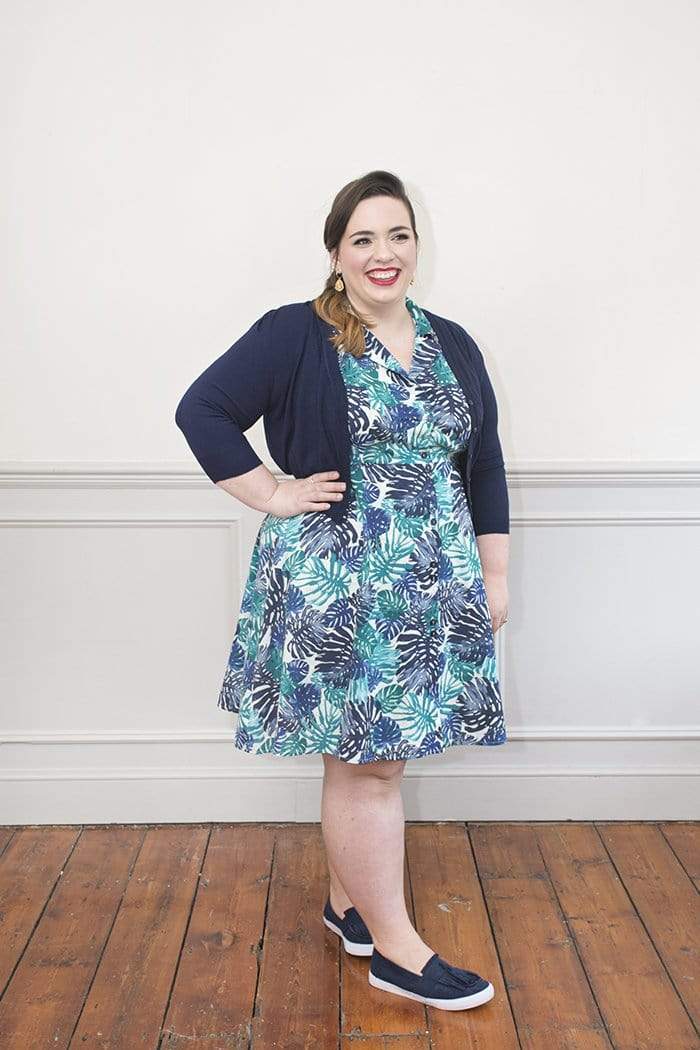 Vintage Shirt Dress Sew Over It