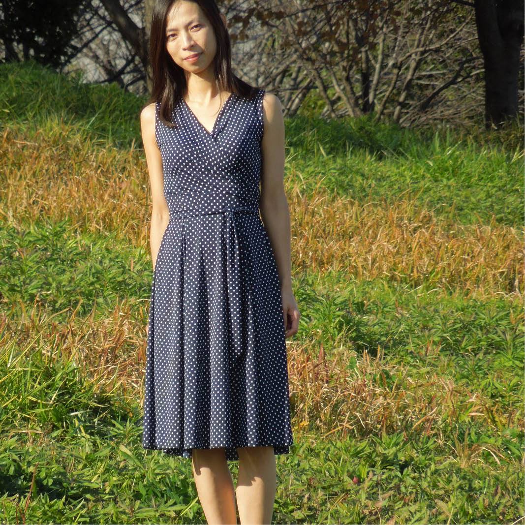 Wanda Wrap Dress - Wardrobe by Me Fiddlehead Artisan Supply Wanda Wrap Dress - Wardrobe by Me Fiddlehead Artisan Supply