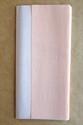 White/Peach Double-Sided Crepe Paper, 10 inches x 49 inches