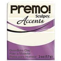 White Translucent Premo Modeling Clay, 2 oz