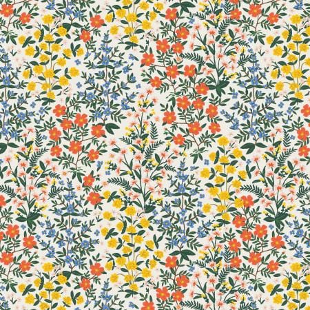 Wildwood Garden - Cream Cotton Fabric ~ Camont Collection by Rifle Paper Co.
