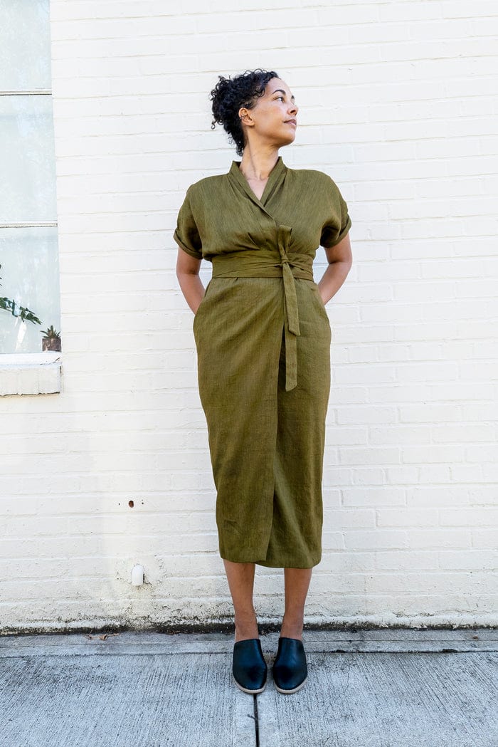 Wildwood Wrap Dress Sizes 00-34 - Sew House Seven