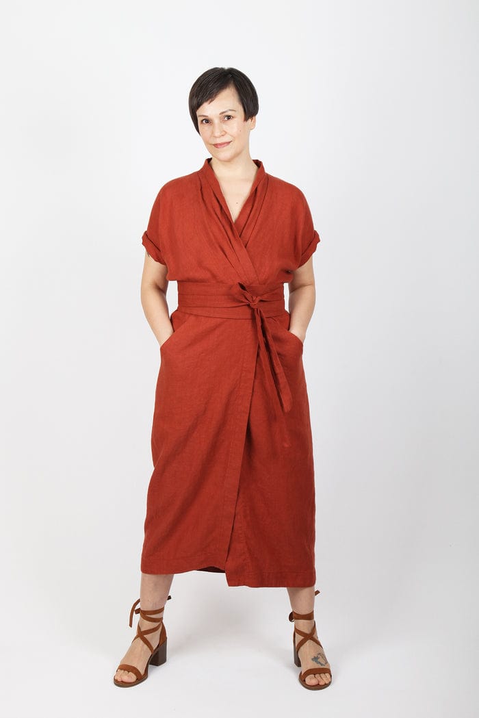 Wildwood Wrap Dress Sizes 00-34 - Sew House Seven