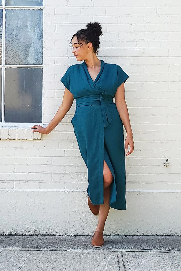 Wildwood Wrap Dress Sizes 00-34 - Sew House Seven