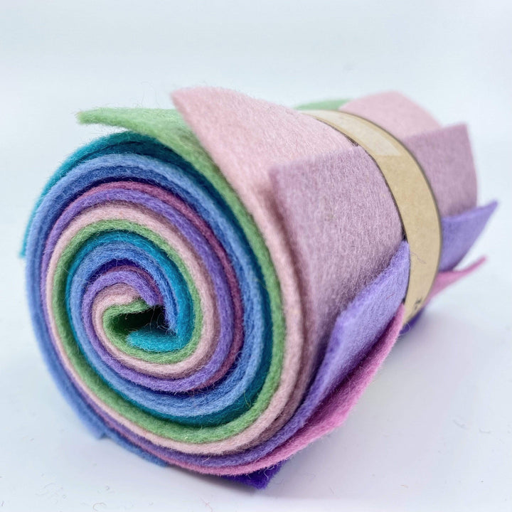 Wool Felt Roll ~ 1980's Prom Dress