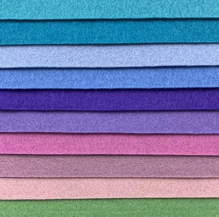 Wool Felt Roll ~ 1980's Prom Dress
