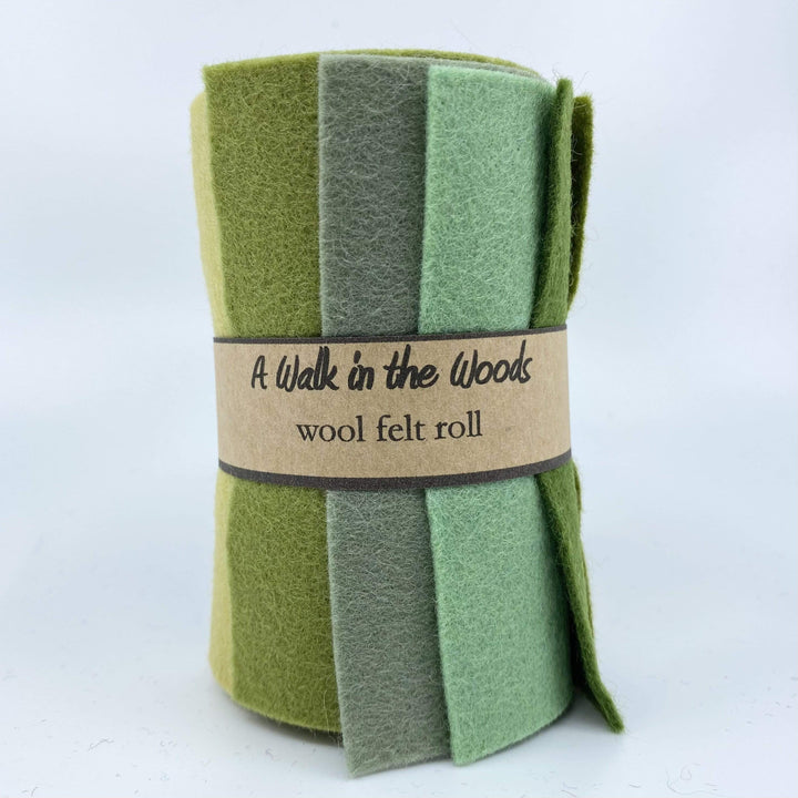Wool Felt Roll ~ A Walk in the Woods