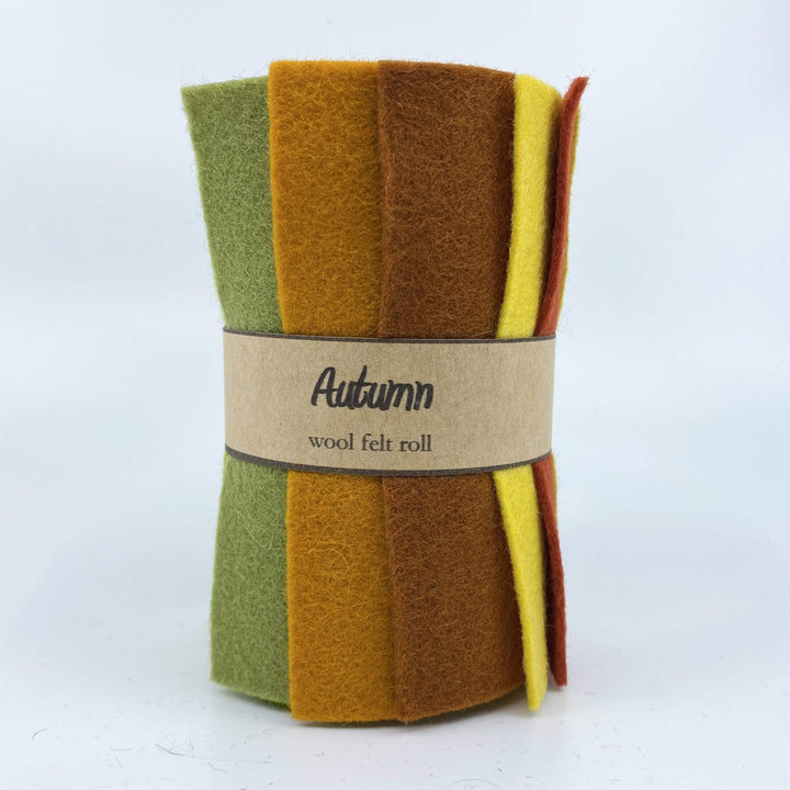 Wool Felt Roll ~ Autumn