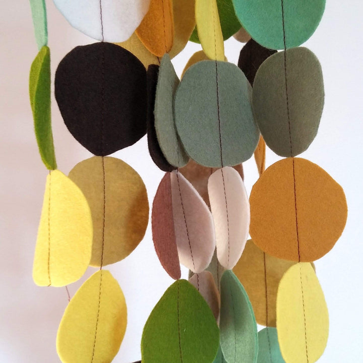 Wool Felt Roll ~ Botanical