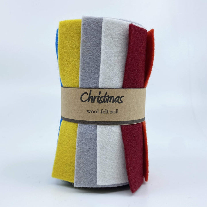 Wool Felt Roll ~ Christmas