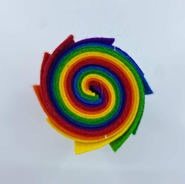 Wool Felt Roll ~ Classic Rainbow