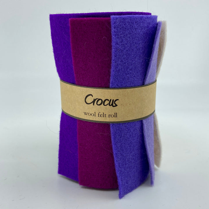 Wool Felt Roll - Crocus