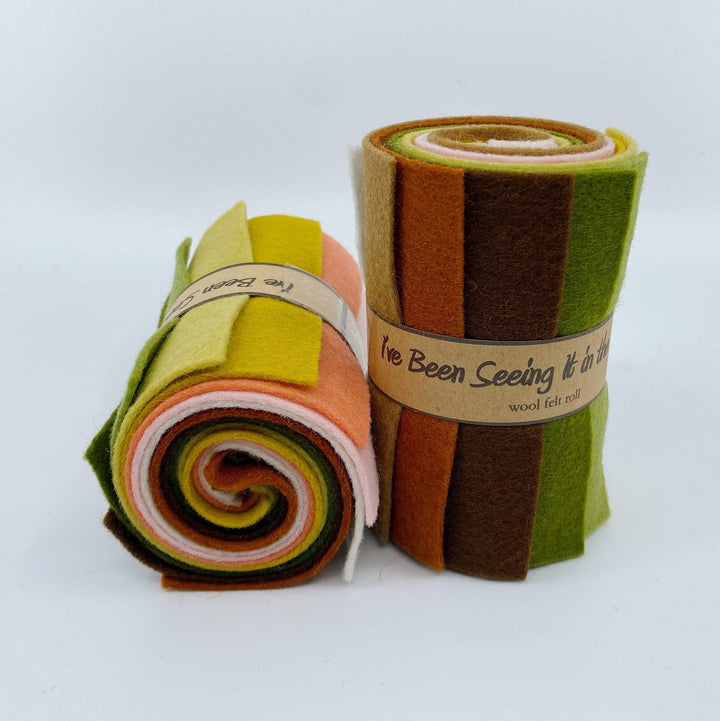 Wool Felt Roll ~ I've Been Seeing It In The Trees