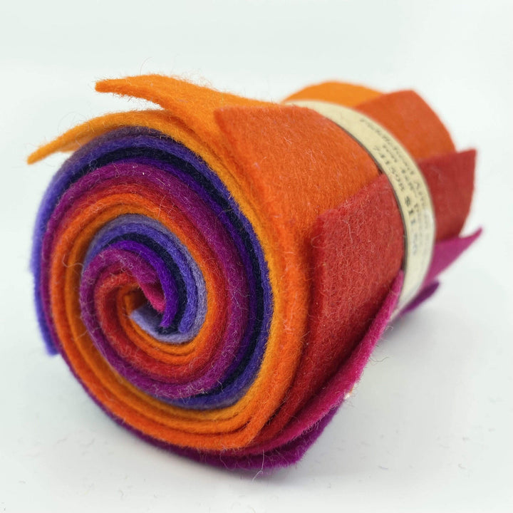 Wool Felt Roll ~ My Sister's Sunset