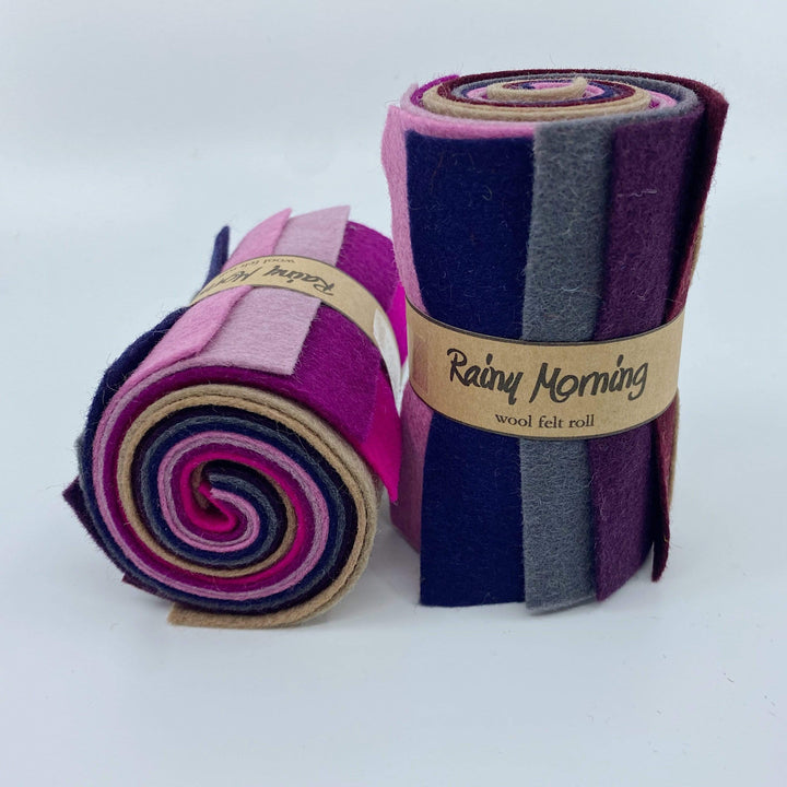 Wool Felt Roll ~ Rainy Morning