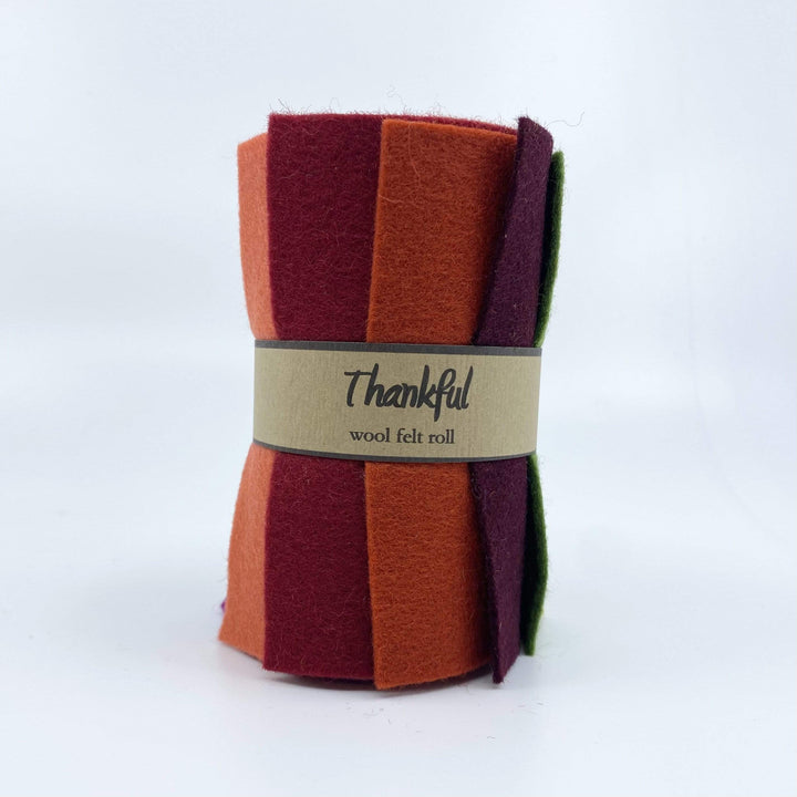 Wool Felt Roll ~ Thankful